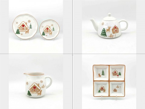2025 X'mas gingerman tableware&kitchenware